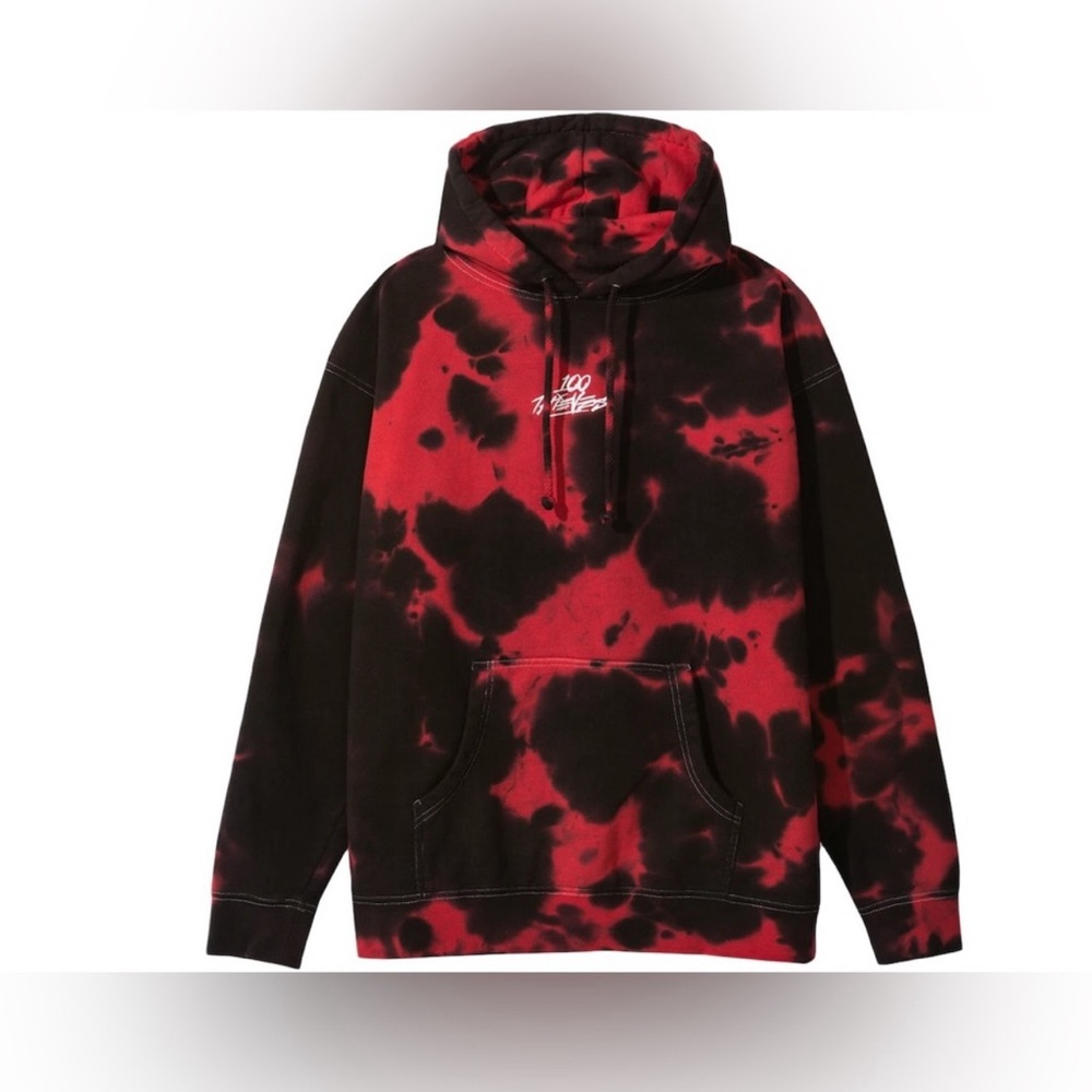 Hundred thieves jam tie dye sweater hoodie men’s XL X-Large